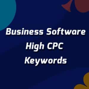 Business Software High CPC Keywords