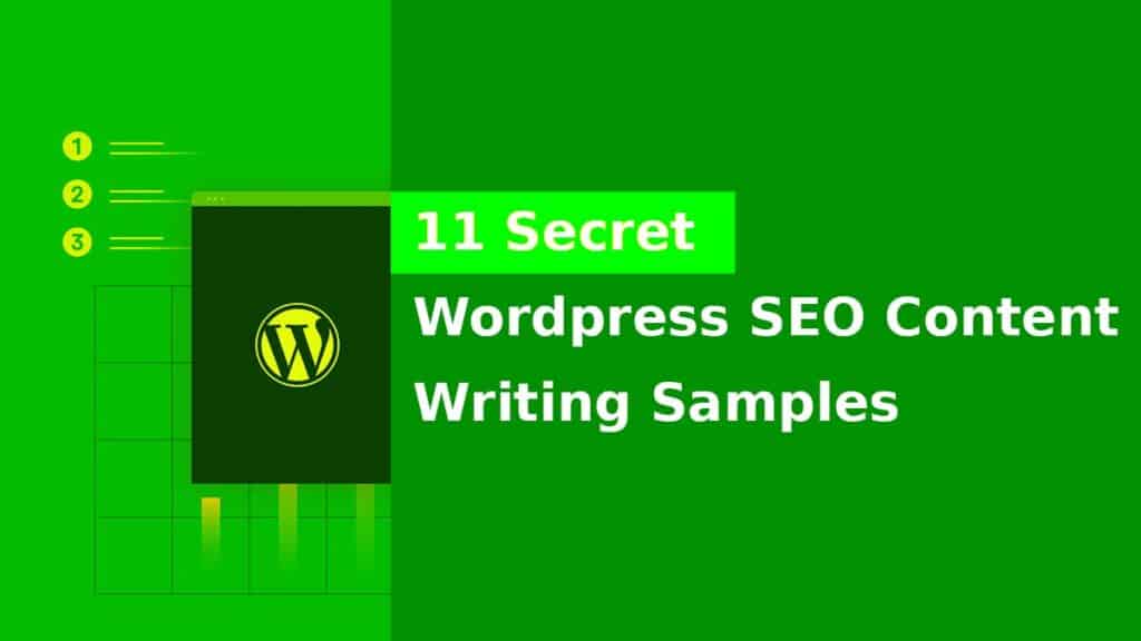 Wordpress SEO Content Writing Samples
