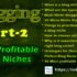 Blogging Part: 2 | Most Profitable Blog Niches – Best Guide